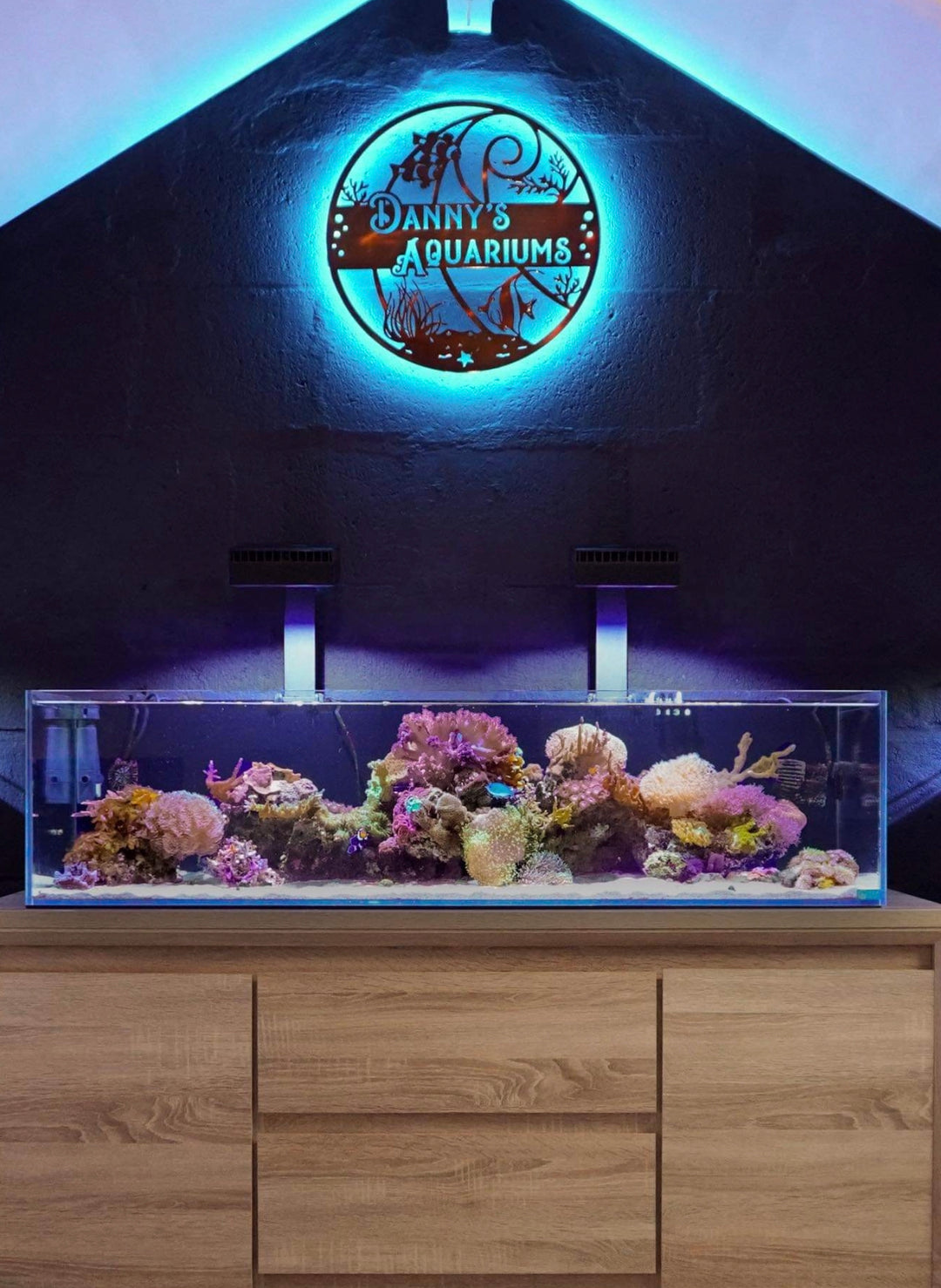 Aquatic Dreams Saltwater Custom Metal Wall Art